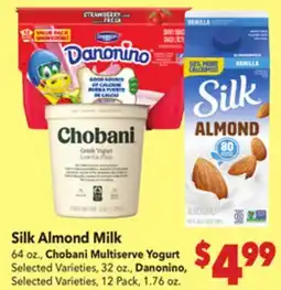 Vallarta Supermarkets Silk Almond Milk offer