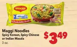 Vallarta Supermarkets Maggi Noodles offer