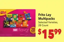 Vallarta Supermarkets Frito Lay Multipacks offer