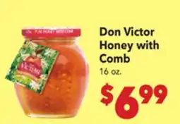 Vallarta Supermarkets Don Victor Honey with Comb offer