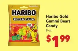 Vallarta Supermarkets Haribo Gold Gummi Bears Candy offer