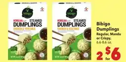Vallarta Supermarkets Bibigo Dumplings offer