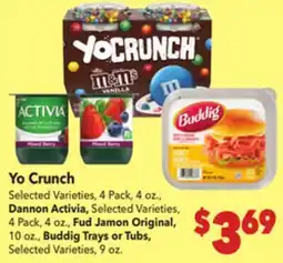 Vallarta Supermarkets Yo Crunch offer