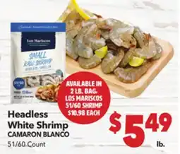Vallarta Supermarkets Headless White Shrimp / CAMARON BLANCO offer