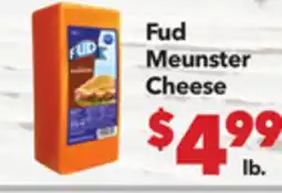 Vallarta Supermarkets Fud Meunster Cheese offer
