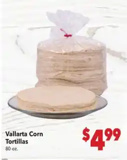 Vallarta Supermarkets Vallarta Corn Tortillas offer