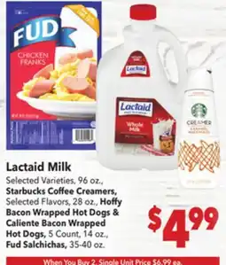 Vallarta Supermarkets Lactaid Milk offer