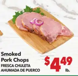Vallarta Supermarkets Smoked Pork Chops / FRESCA CHULETA AHUMADA DE PUERCO offer