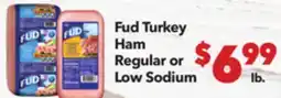 Vallarta Supermarkets Fud Turkey Ham Regular or Low Sodium offer