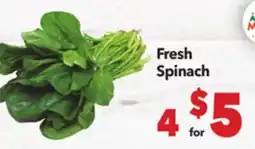 Vallarta Supermarkets Fresh Spinach offer