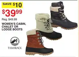 Dunham's Sports TAMARACK WOMEN'S CABIN, CHALET OR LODGE BOOTS offer