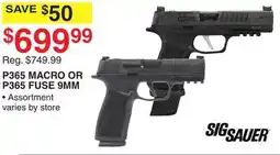 Dunham's Sports P365 MACRO OR P365 FUSE 9MM offer