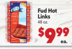 Vallarta Supermarkets Fud Hot Links offer