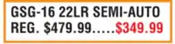 Dunham's Sports GSG-16 22LR SEMI-AUTO offer