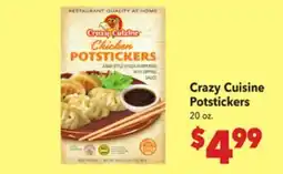 Vallarta Supermarkets Crazy Cuisine Potstickers offer