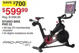 Dunham's Sports STUDIO BIKE PRO 22 offer