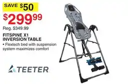 Dunham's Sports FITSPINE X1 INVERSION TABLE offer