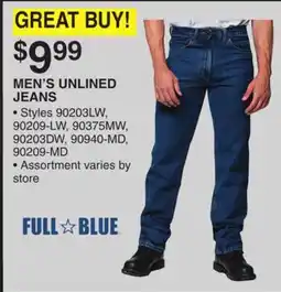 Dunham's Sports MEN'S UNLINED JEANS offer