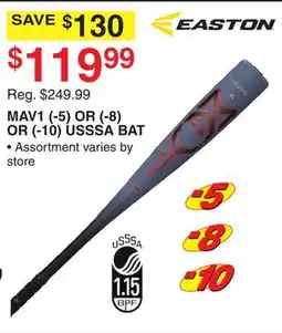 Dunham's Sports MAV1 (-5) OR (-8) OR (-10) USSSA BAT offer