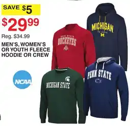 Dunham's Sports MEN'S, WOMEN'S OR YOUTH FLEECE HOODIE OR CREW offer