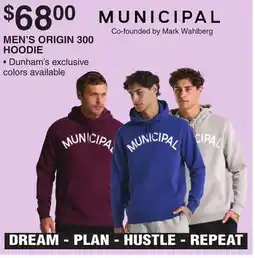 Dunham's Sports MEN'S ORIGIN 300 HOODIE offer