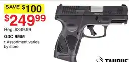 Dunham's Sports G3C 9MM offer