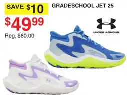 Dunham's Sports UNDER ARMOUR GRADESCHOOL JET offer