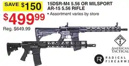 Dunham's Sports 15DSR-M4 5.56 OR MILSPORT AR-15 5.56 RIFLE offer