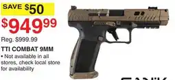 Dunham's Sports TTI COMBAT 9MM offer