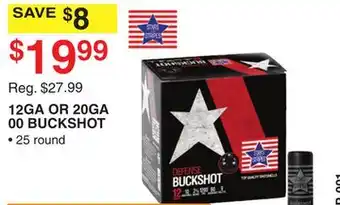 Dunham's Sports 12GA OR 20GA 00 BUCKSHOT offer