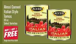 Jewel-Osco Alessi Canned Italian Style Tomos offer