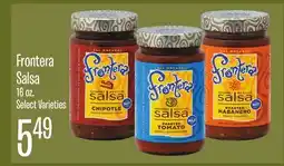 Jewel-Osco Frontera Salsa offer