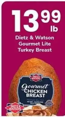 Safeway Dietz & Watson Gourmet Lite Turkey Breast offer