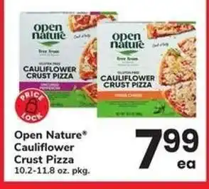 OPEN NATURE CAULIFLOWER CRUST PIZZA
