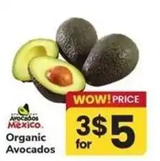 Safeway Organic Avocados offer