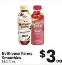 Safeway Bolthouse Farms Smoothies offer