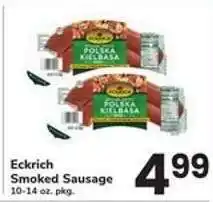 Safeway Eckrich Smoked Sausage offer