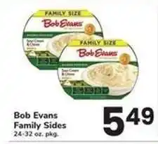 Safeway Bob Evans Family Sides offer