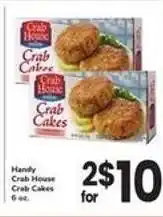 Safeway Handy Crab House Crab Cakes offer