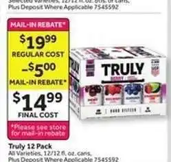 Stop&Shop Truly 12-Pack offer
