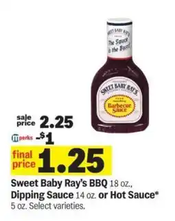 Meijer Sweet Baby Ray’s BBQ offer