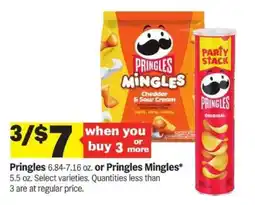 Meijer Pringles or Pringles Mingles offer