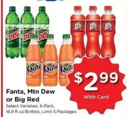 Kroger Fanta, Mtn Dew or Big Red offer