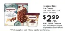Kroger Häagen Dazs Ice Cream offer
