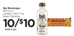 Kroger Bai Beverage or Lärabar offer