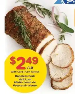 Kroger Boneless Pork Half Loin offer