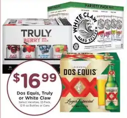 Kroger Dos Equis, Truly or White Claw offer
