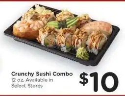 Kroger Crunchy Sushi Combo offer