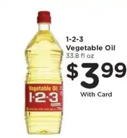Kroger 1-2-3 Vegetable Oil offer
