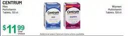 Health Mart CENTRUM Men Multivitamin Tablets, 120 ct, Women Multivitamin Tablets, 120 ct offer
